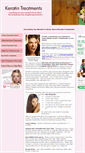 Mobile Screenshot of keratin-treatments.com